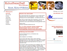 Tablet Screenshot of kulturfreientreff.de